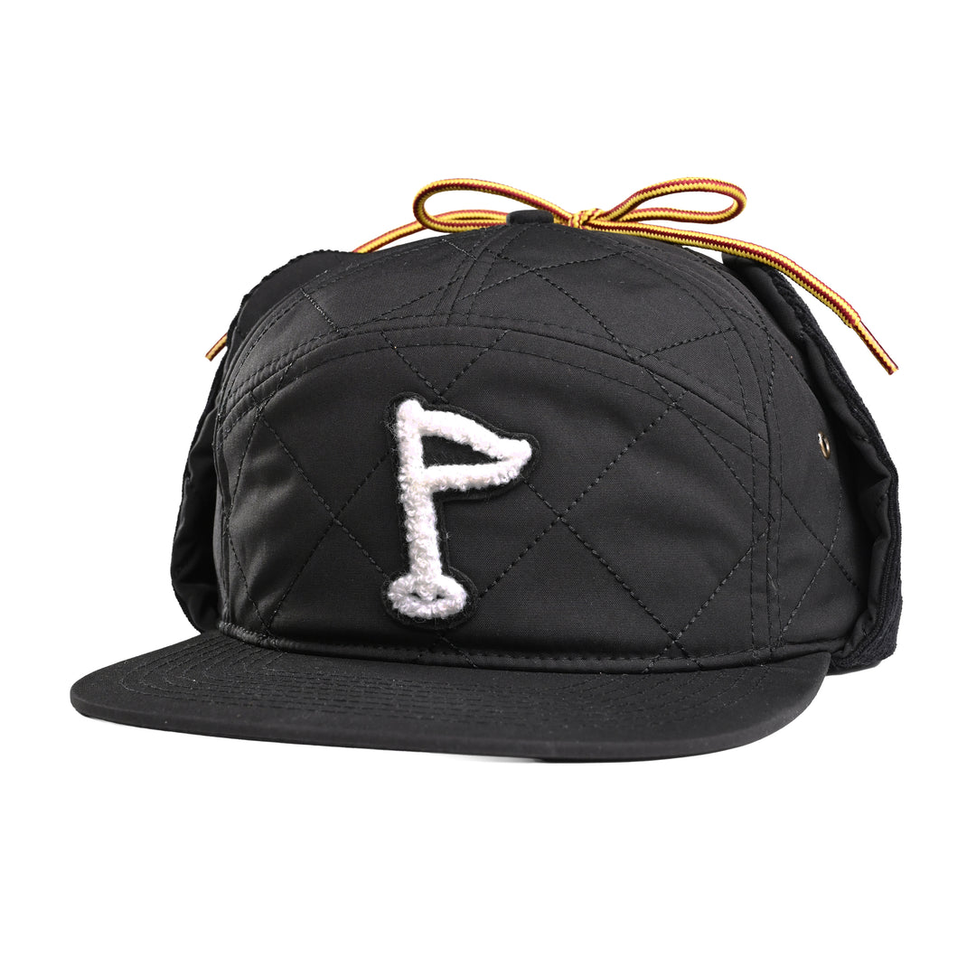 PAR 7 Panel Winter Hat (Black)