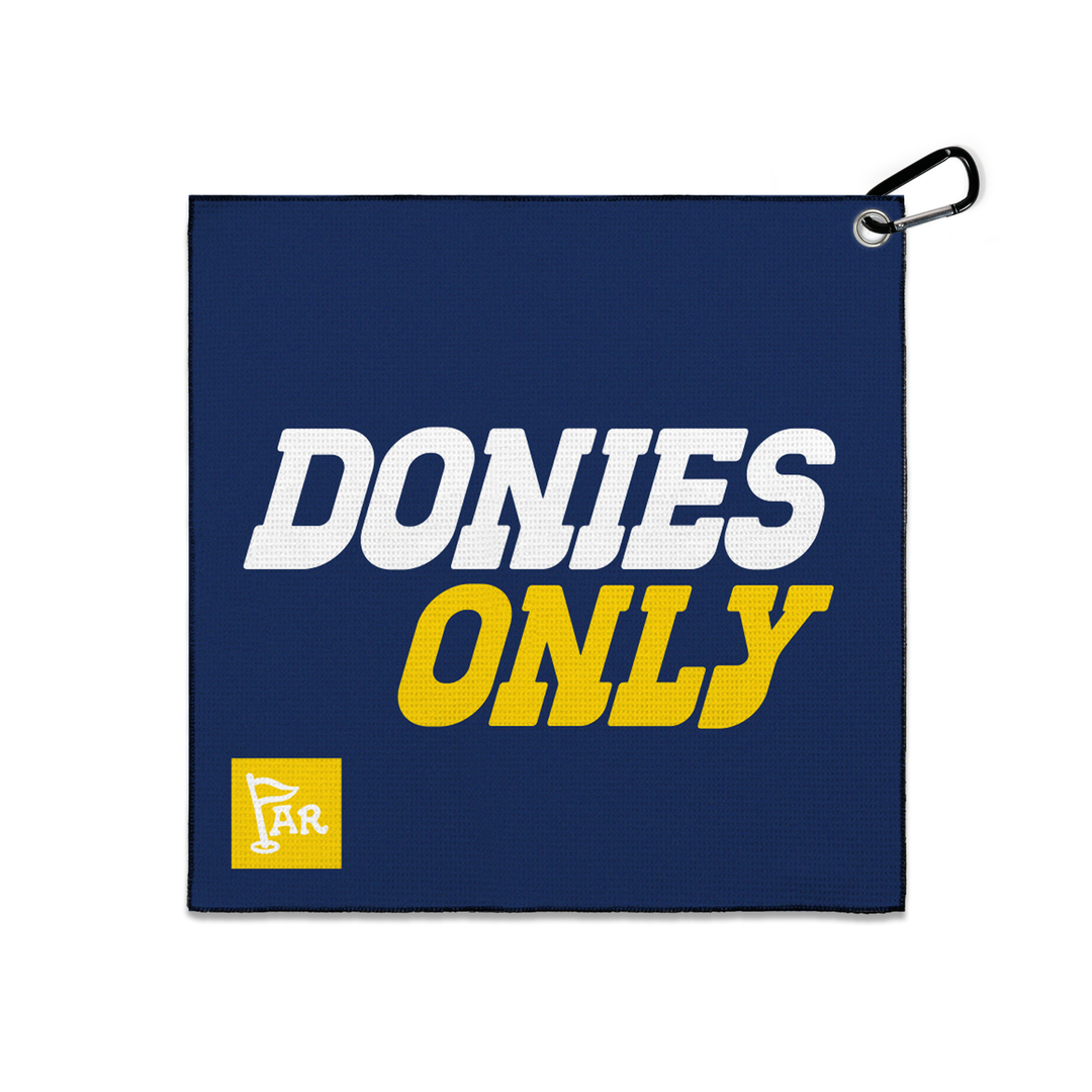 Donies Only Golf Towel
