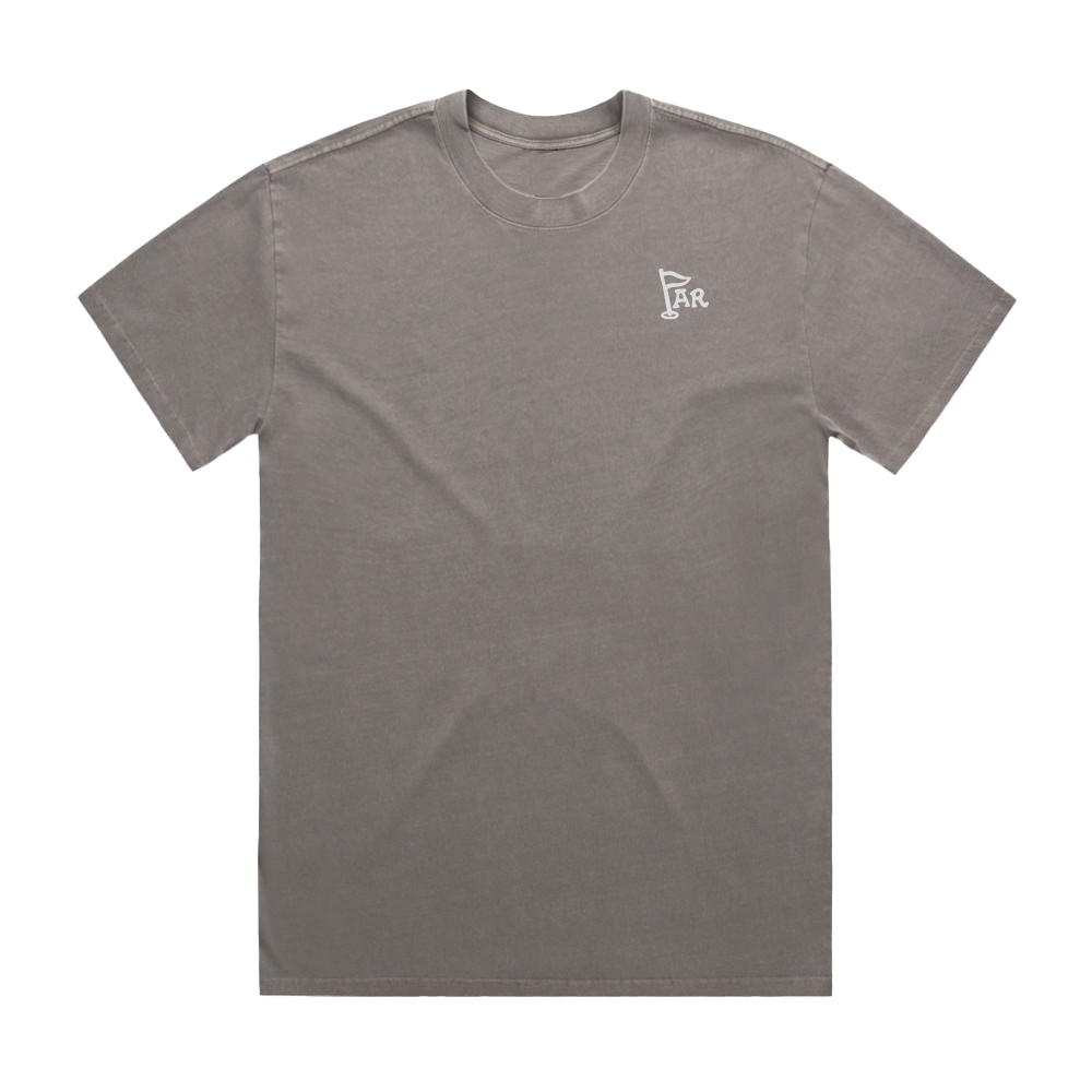 Birdies & Blunts - Heavy Faded Grey Tee