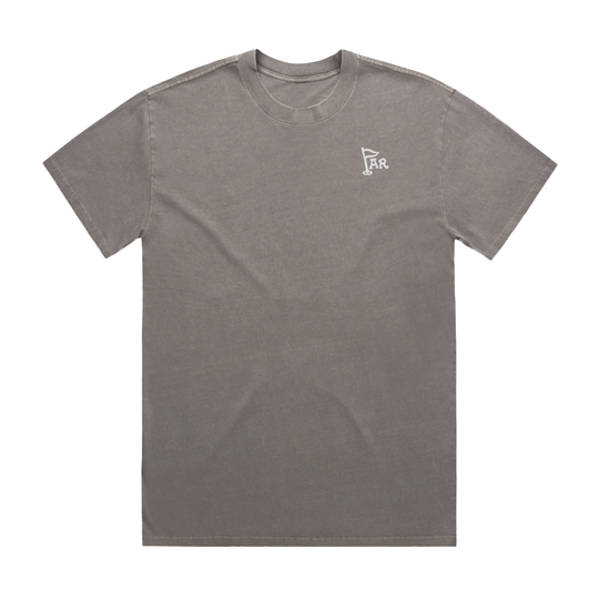 Birdies & Blunts - Heavy Faded Grey Tee